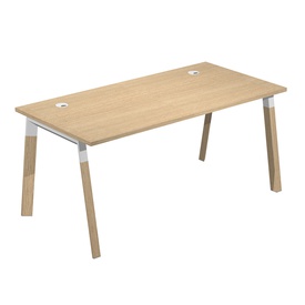 Scrivania Woody Superior - 160 x 80 x 72,5 cm - piano rovere