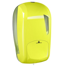 Dispenser per sapone liquido Skin - 232 x 114 x 124 mm - capacità 1 L -giallo fluo - Mar Plast