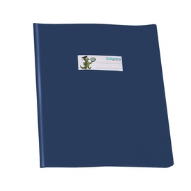 Copriquaderno coprente GreenLine - c/alette - A5 - lucido - PVC - blu -Ri.Plast