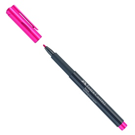 Marcatori - punta 1,5 mm - colori assortiti neon - Faber-Castell - conf. 6 pezzi