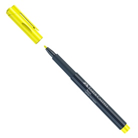 Marcatori - punta 1,5 mm - colori assortiti neon - Faber-Castell - conf. 6 pezzi