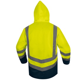 Parka 5 in 1 Optimum 3 alta visibilità - taglia XXL - giallo fluo - Deltaplus