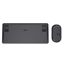 Tastiera e mouse Lyra - con ricevitore - wireless - Trust