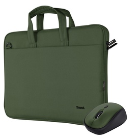 Borsa per laptop - Bologna - con mouse - da 16 " - verde - Trust