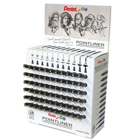 Pointliner - gradazioni assortite - Pentel - expo 66 pezzi