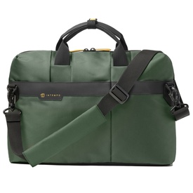 Borsa Office Bag Job slim - 43 x 33 x 10 cm - tessuto tecnico - verde -In Tempo