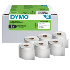 Etichette LW DHL solo per LW5XL - 102mmx210mm - DYMO - conf. 6 rotoli