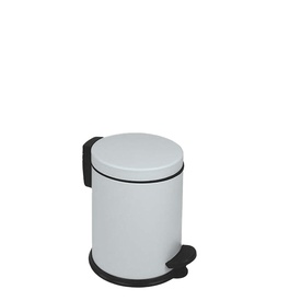 Pattumiera a pedale New Bin Basic - 3 L - metallo verniciato - bianco -Medial International