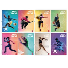 Maxiquaderno Sport - A4 - 4 mm - 42 fogli - 80 gr - Pigna