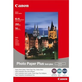 Canon - Carta fotografica semilucida SG-201 Plus - 4 x 6 " - 50 Fogli -1686B015