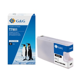G&G - Cartuccia ink Compatibile per Epson WorkForce Pro WF-5620DWF/WF-5110DW - Nero