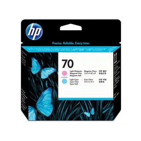 Hp - Testina di stampa originale - 70 - Ciano chiaro / Magenta chiaro -C9405A - 130ml
