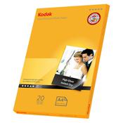 Kodak - Carta fotografica Ultra Premium lucida - A4 - 280 gr - 50 fogli - 5740-085