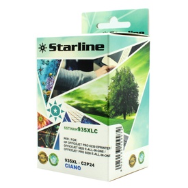 Starline - Cartuccia ink Compatibile - per HP 935XL - Ciano - C2P24AE -935XL 27ml