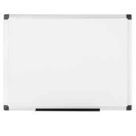 Lavagna magnetica - 100 x 200 cm - superficie in acciao laccato - cornice in alluminio - bianco - Starline