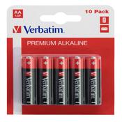 Verbatim - Blister 10 Pile alkaline stilo AA - 49875